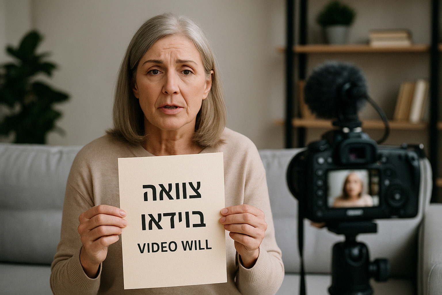 צוואה בוידאו